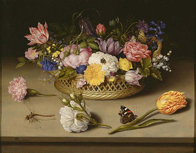 Ambrosius Bosschaert Still Life of Flowers